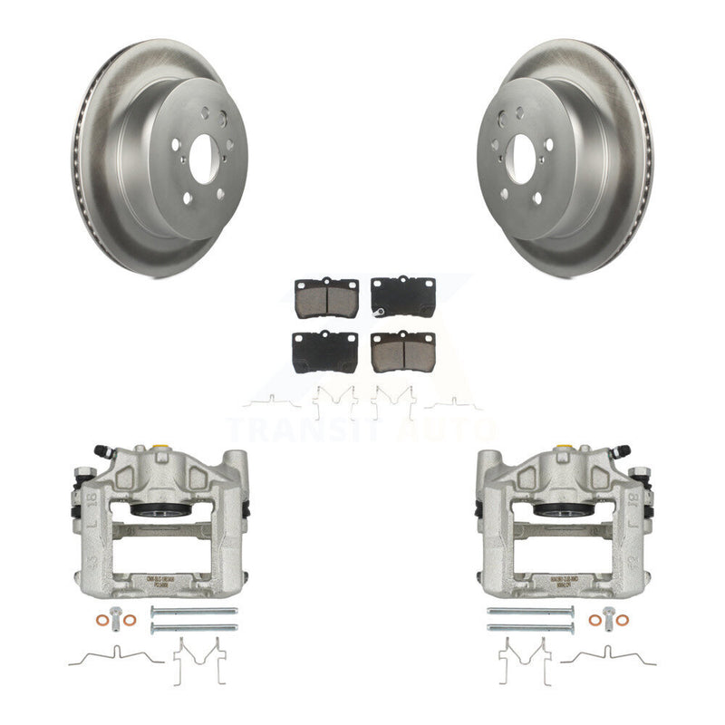 Transit Auto KCG-100069C Disc Brake Kit for 2006-2013 Lexus IS250, Lexus GS300 - Rear product image