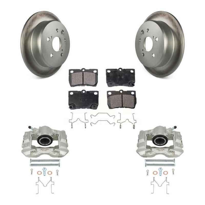 Transit Auto KCG-100069P Disc Brake Kit for 2006-2013 Lexus IS250 - Rear product image