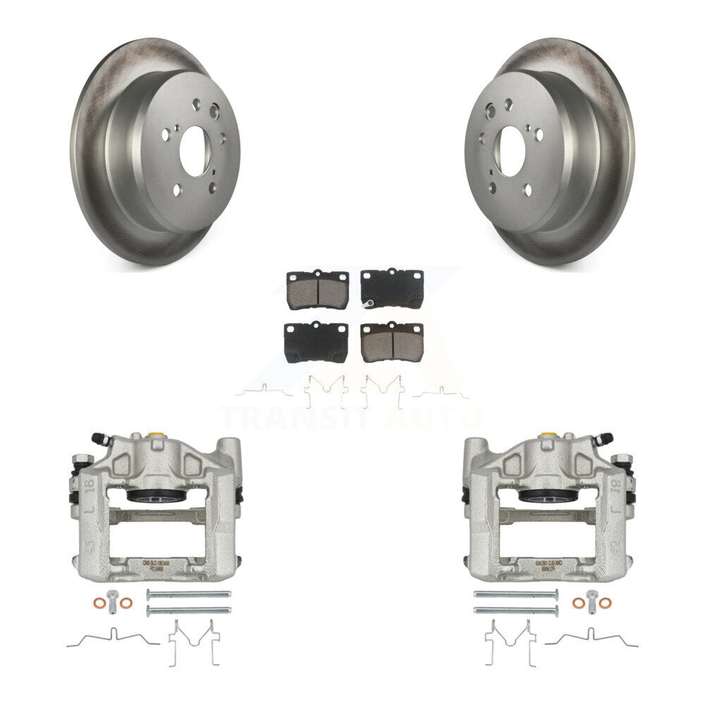 Transit Auto KCG-100070C Disc Brake Kit for 2010-2011 Lexus IS250 - Rear product image