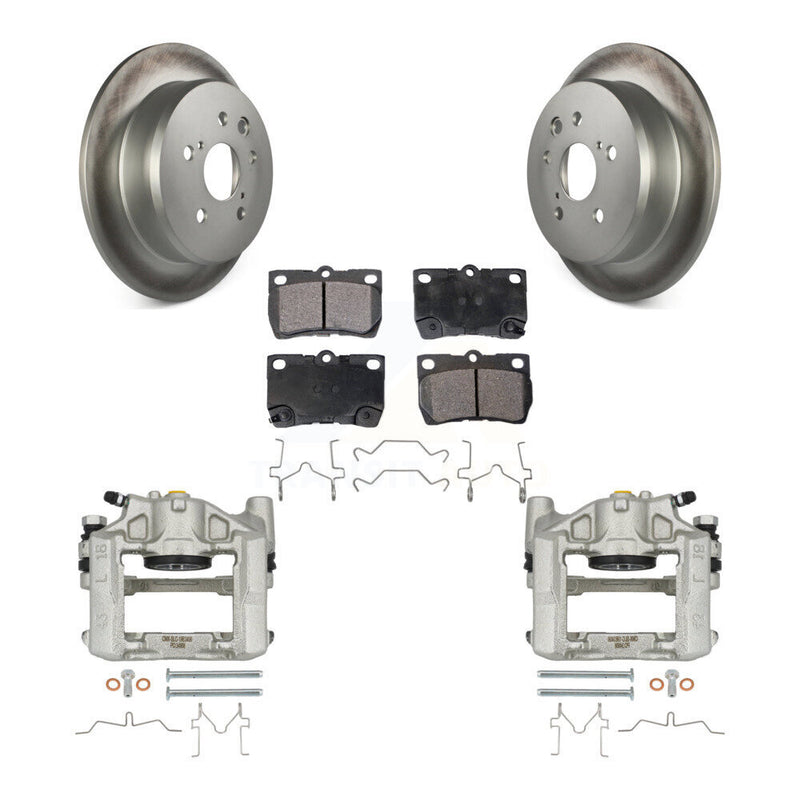 Transit Auto KCG-100071P Disc Brake Kit for 2010-2011 Lexus IS250 - Rear product image