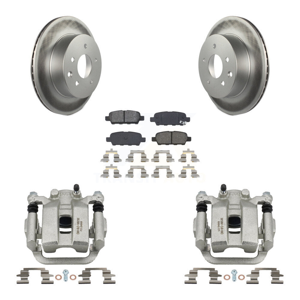 Transit Auto KCG-100071S Disc Brake Kit for 2003-2005 INFINITI G35 - Rear product image
