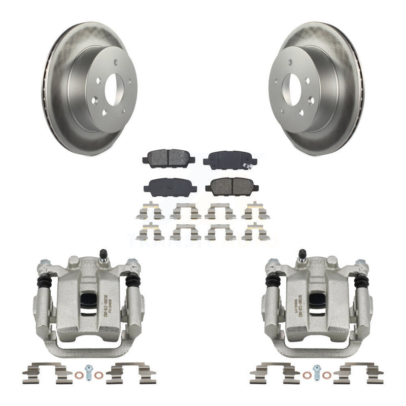 Transit Auto KCG-100071S Disc Brake Kit for 2003-2005 INFINITI G35 - Rear product image