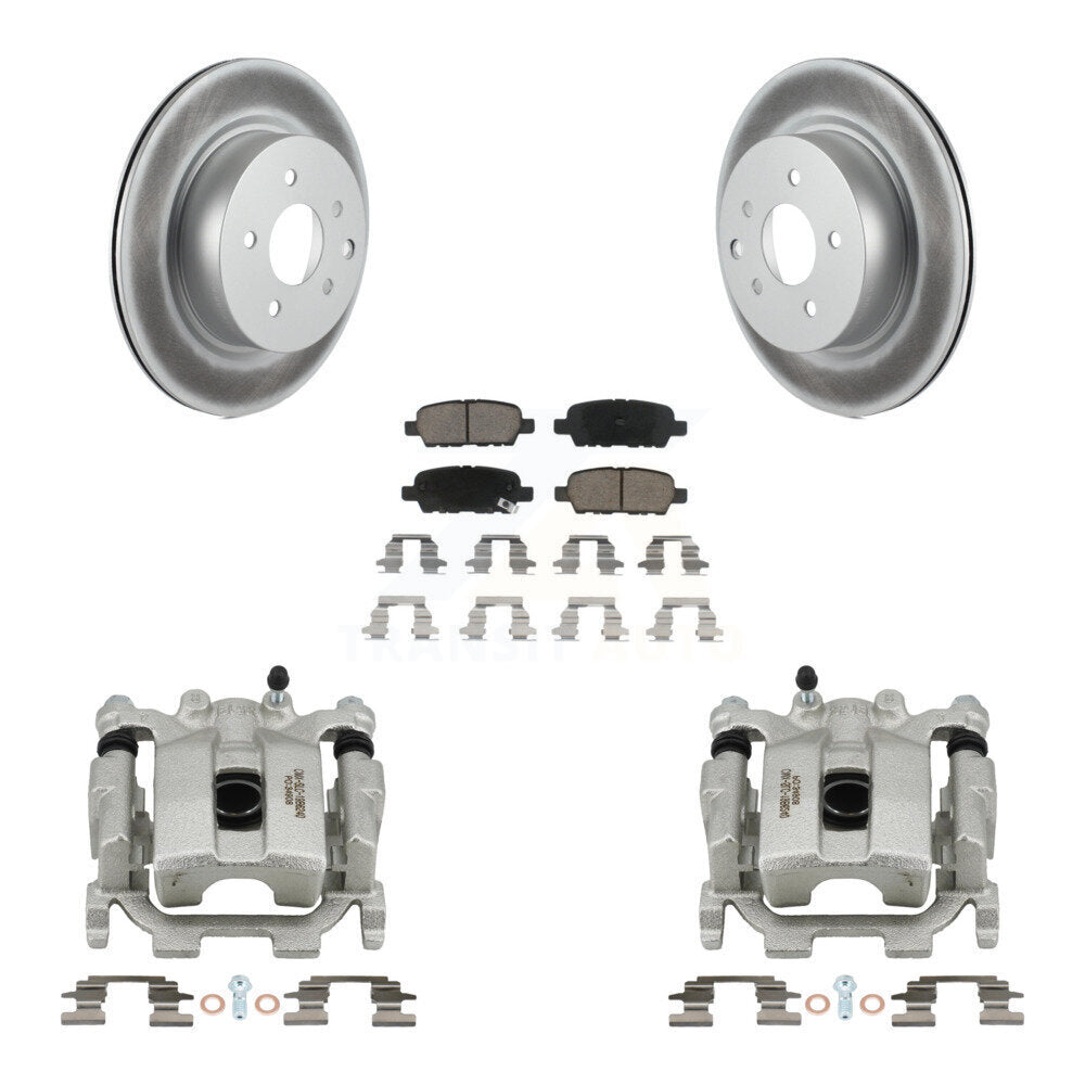 Transit Auto KCG-100073C Disc Brake Kit for 2009-2018 Nissan Maxima - Rear product image