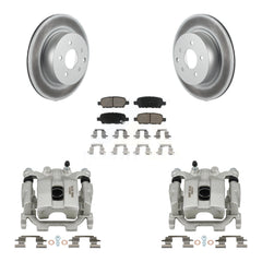 Transit Auto KCG-100073C Disc Brake Kit for 2009-2018 Nissan Maxima - Rear product image