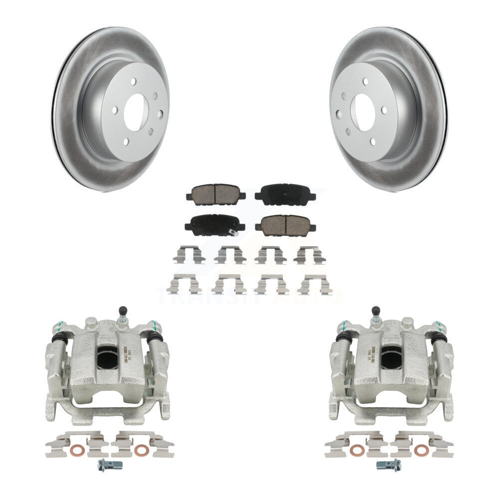 Transit Auto KCG-100074C Disc Brake Kit for 2009-2020 INFINITI Q40, INFINITI QX50, INFINITI EX37 & more - Rear product image