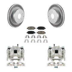 Transit Auto KCG-100074C Disc Brake Kit for 2009-2020 INFINITI Q40, INFINITI QX50, INFINITI EX37 & more - Rear product image