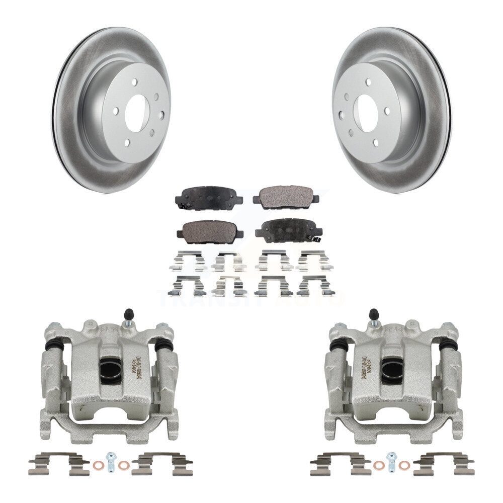 Transit Auto KCG-100074P Disc Brake Kit for 2009-2018 Nissan Maxima - Rear product image