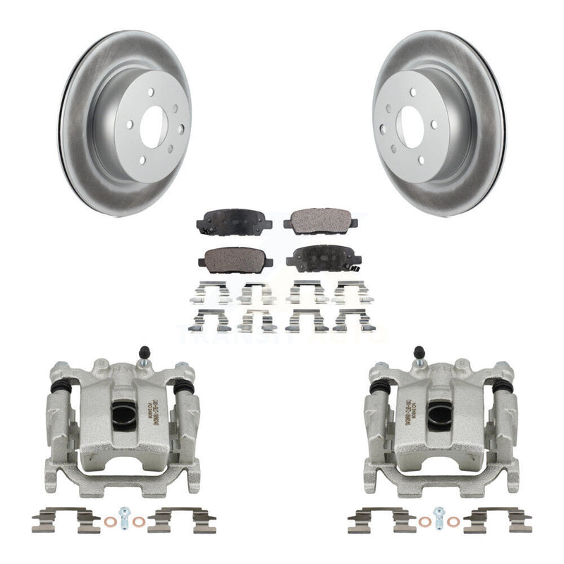 Transit Auto KCG-100074P Disc Brake Kit for 2009-2018 Nissan Maxima - Rear product image