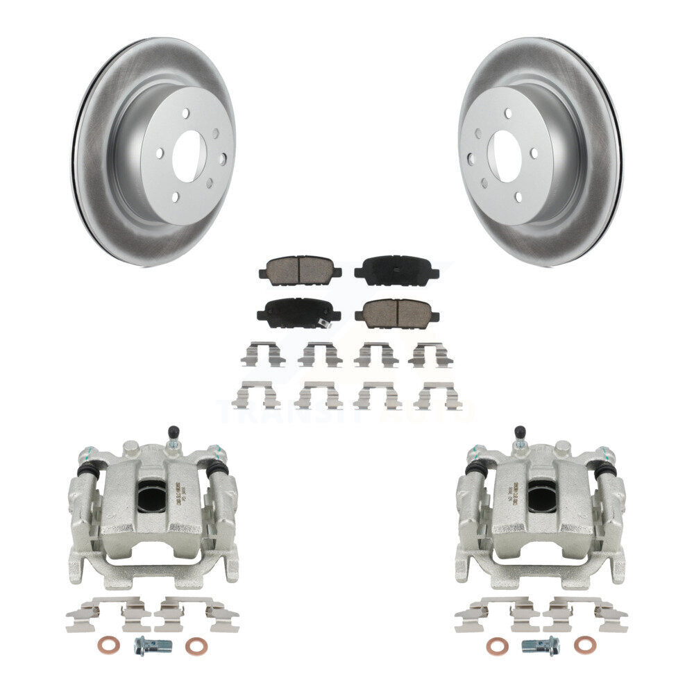 Transit Auto KCG-100075C Disc Brake Kit for 2008-2012 INFINITI EX35 - Rear product image