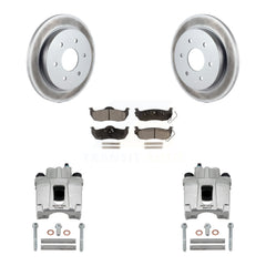 Transit Auto KCG-100076T Disc Brake Kit for 2004-2015 Nissan Armada, INFINITI QX56, Nissan Pathfinder Armada & more - Rear product image