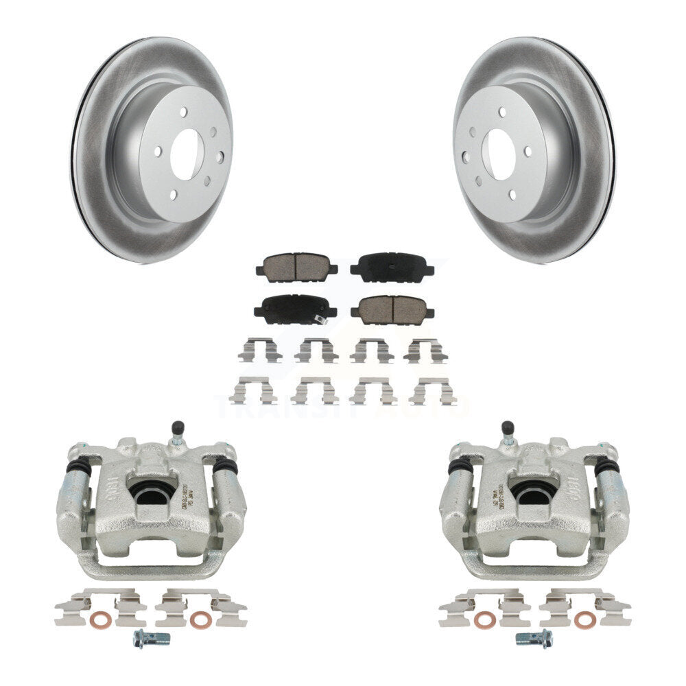 Transit Auto KCG-100077C Disc Brake Kit for 2019-2022 Nissan Maxima - Rear product image