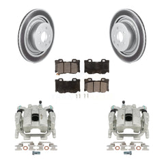 Transit Auto KCG-100077P Disc Brake Kit for 2010-2013 INFINITI G37 - Rear product image