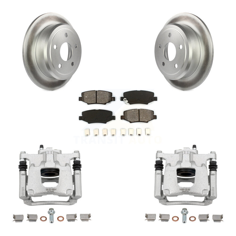 Transit Auto KCG-100077S Disc Brake Kit for 2007-2018 Jeep Wrangler JK, Jeep Wrangler - Rear product image