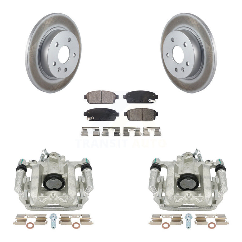 Transit Auto KCG-100077T Disc Brake Kit for 2011-2016 Chevrolet Cruze Limited, Chevrolet Cruze - Rear product image