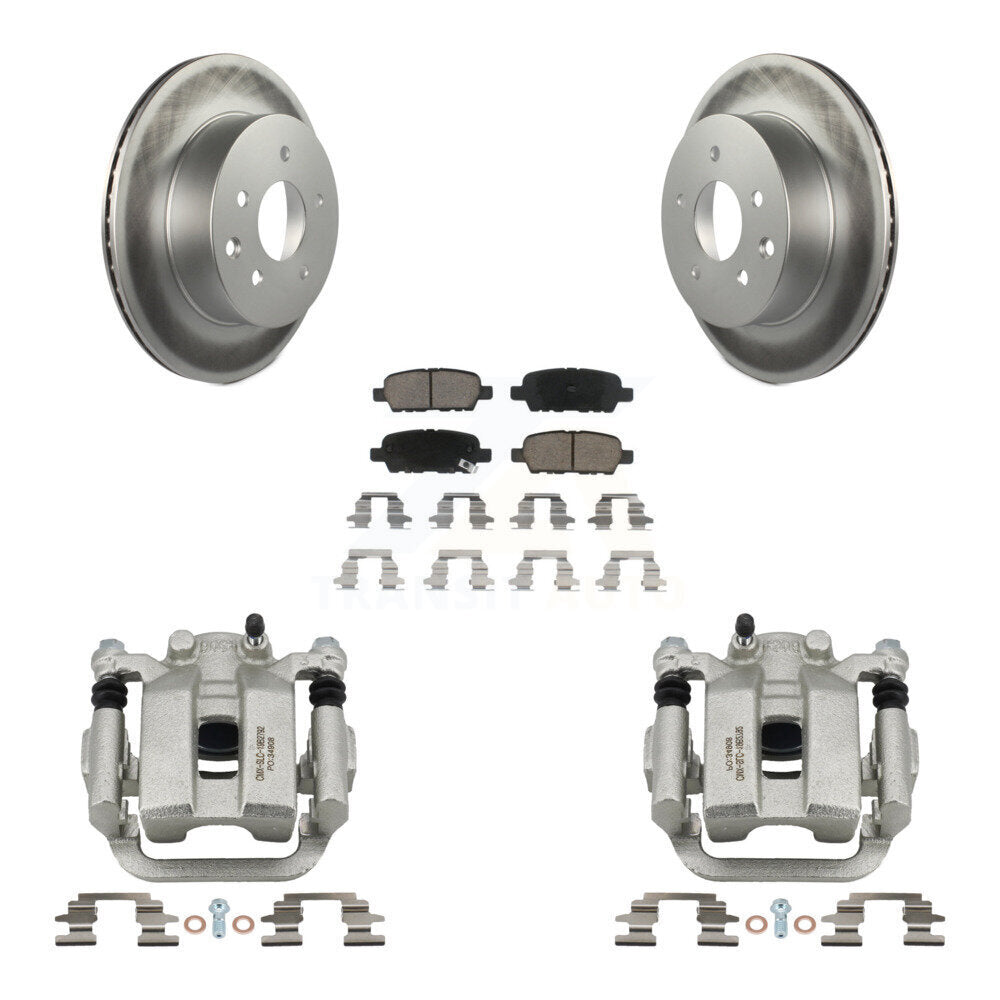Transit Auto KCG-100078C Disc Brake Kit for 2003-2005 INFINITI G35 - Rear product image