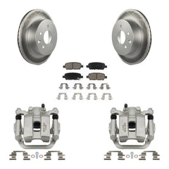 Transit Auto KCG-100078C Disc Brake Kit for 2003-2005 INFINITI G35 - Rear product image