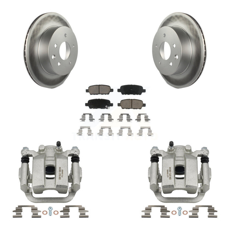 Transit Auto KCG-100078C Disc Brake Kit for 2003-2005 INFINITI G35 - Rear product image