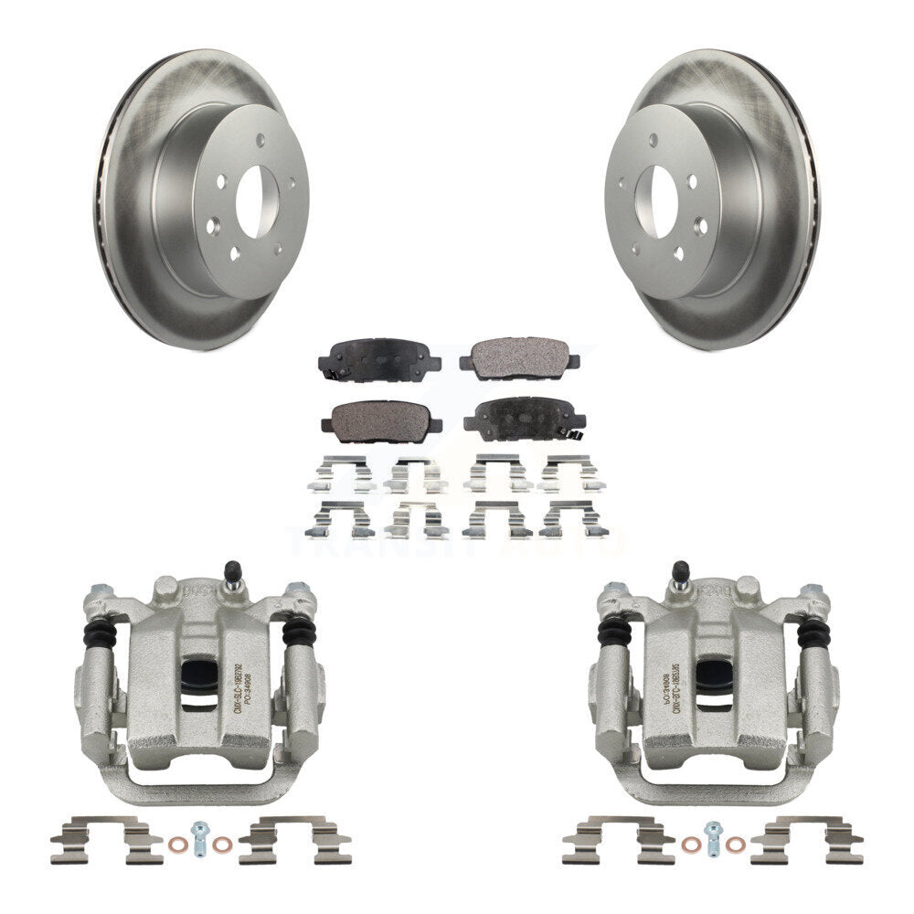 Transit Auto KCG-100079P Disc Brake Kit for 2003-2005 INFINITI G35 - Rear product image