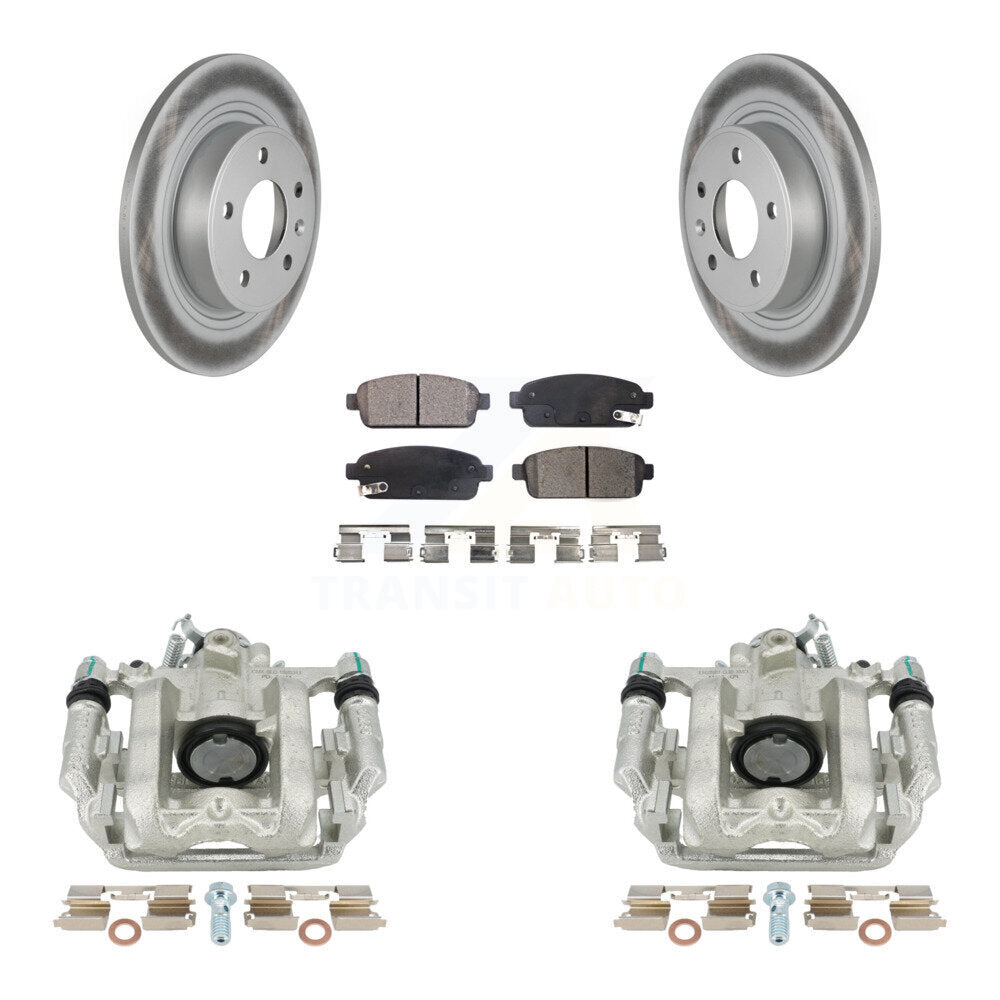 Transit Auto KCG-100079T Disc Brake Kit for 2013 Chevrolet Cruze - Rear product image
