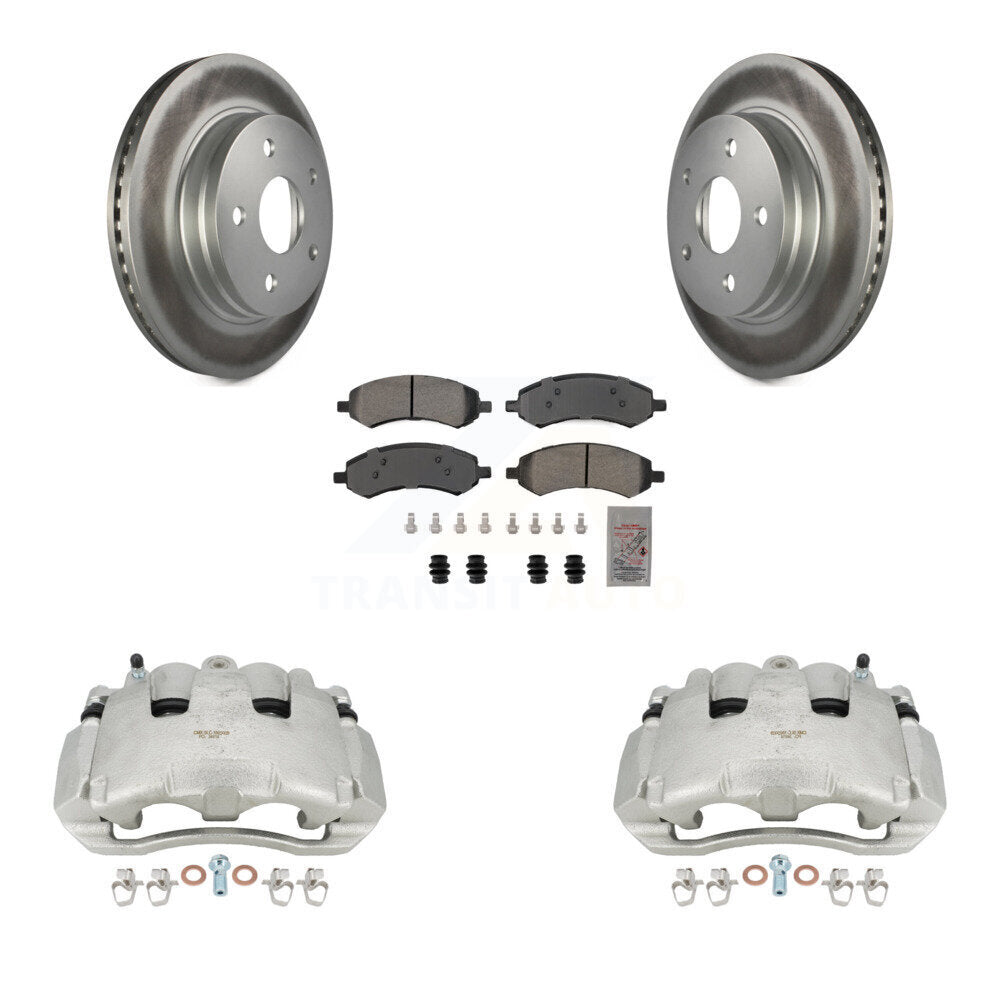Transit Auto KCG-100080N Disc Brake Kit for 2006-2008 Dodge Ram 1500 - Front product image