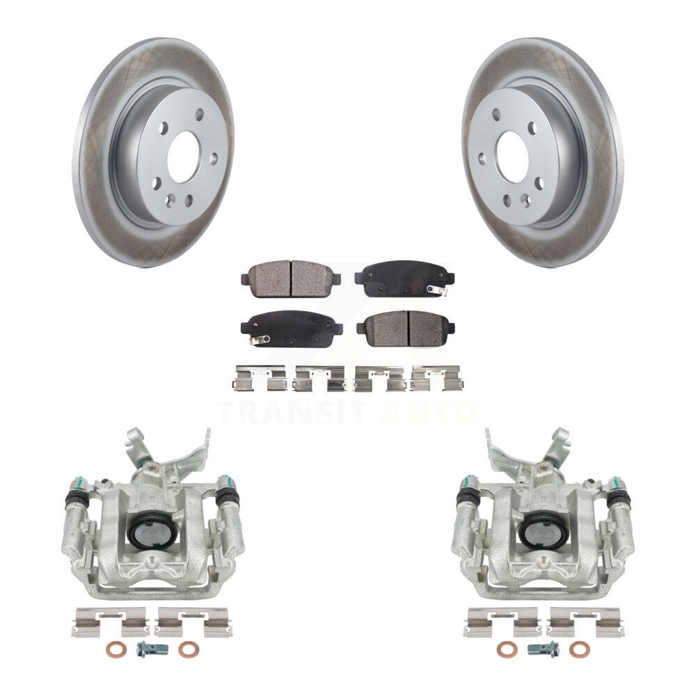 Transit Auto KCG-100080T Disc Brake Kit for 2013-2017 Chevrolet Sonic, Buick Encore, Chevrolet Trax - Rear product image