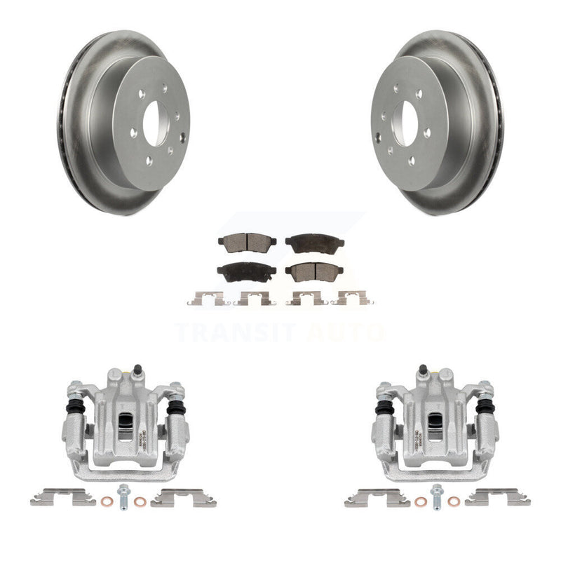 Transit Auto KCG-100081T Disc Brake Kit for 2005-2022 Suzuki Equator, Nissan Xterra, Nissan Frontier - Rear product image