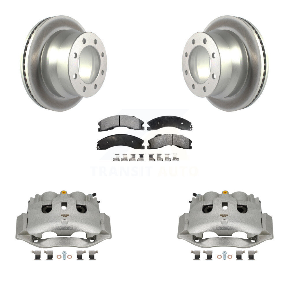 Transit Auto KCG-100083T Disc Brake Kit for 2009-2020 Chevrolet Express 4500, Chevrolet Express 3500, GMC Savana 3500 & more - Rear product image