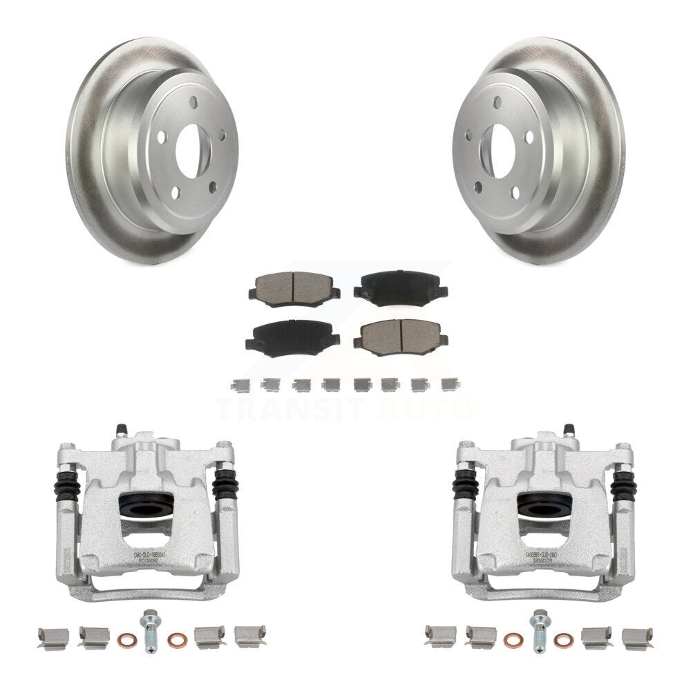 Transit Auto KCG-100084C Disc Brake Kit for 2007-2018 Jeep Wrangler JK, Jeep Wrangler - Rear product image