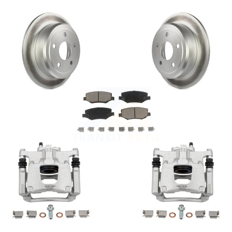 Transit Auto KCG-100084C Disc Brake Kit for 2007-2018 Jeep Wrangler JK, Jeep Wrangler - Rear product image