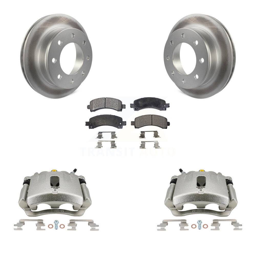 Transit Auto KCG-100084T Disc Brake Kit for 2005-2020 GMC Savana 2500, Chevrolet Express 2500, Chevrolet Express 3500 & more - Rear product image