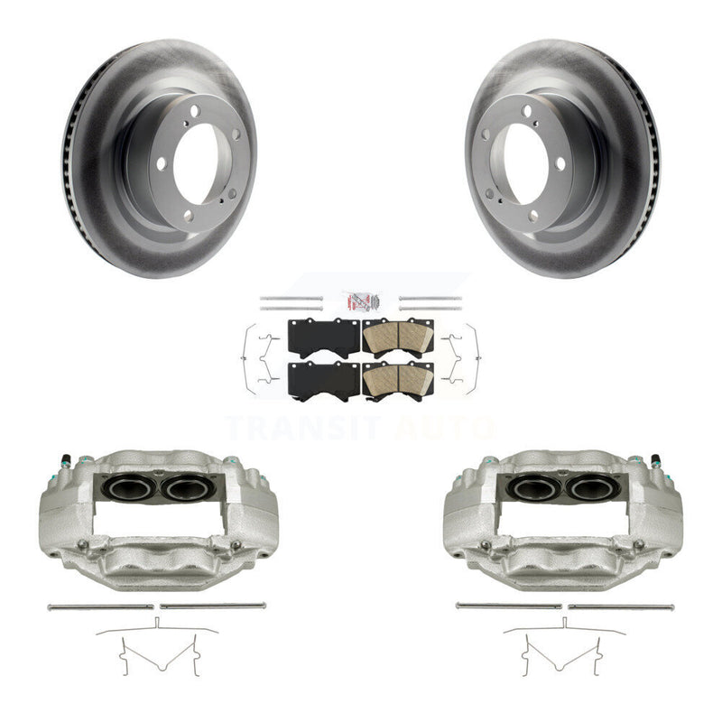 Transit Auto KCG-100085N Disc Brake Kit for 2007-2016 Toyota Sequoia, Toyota Tundra - Front product image