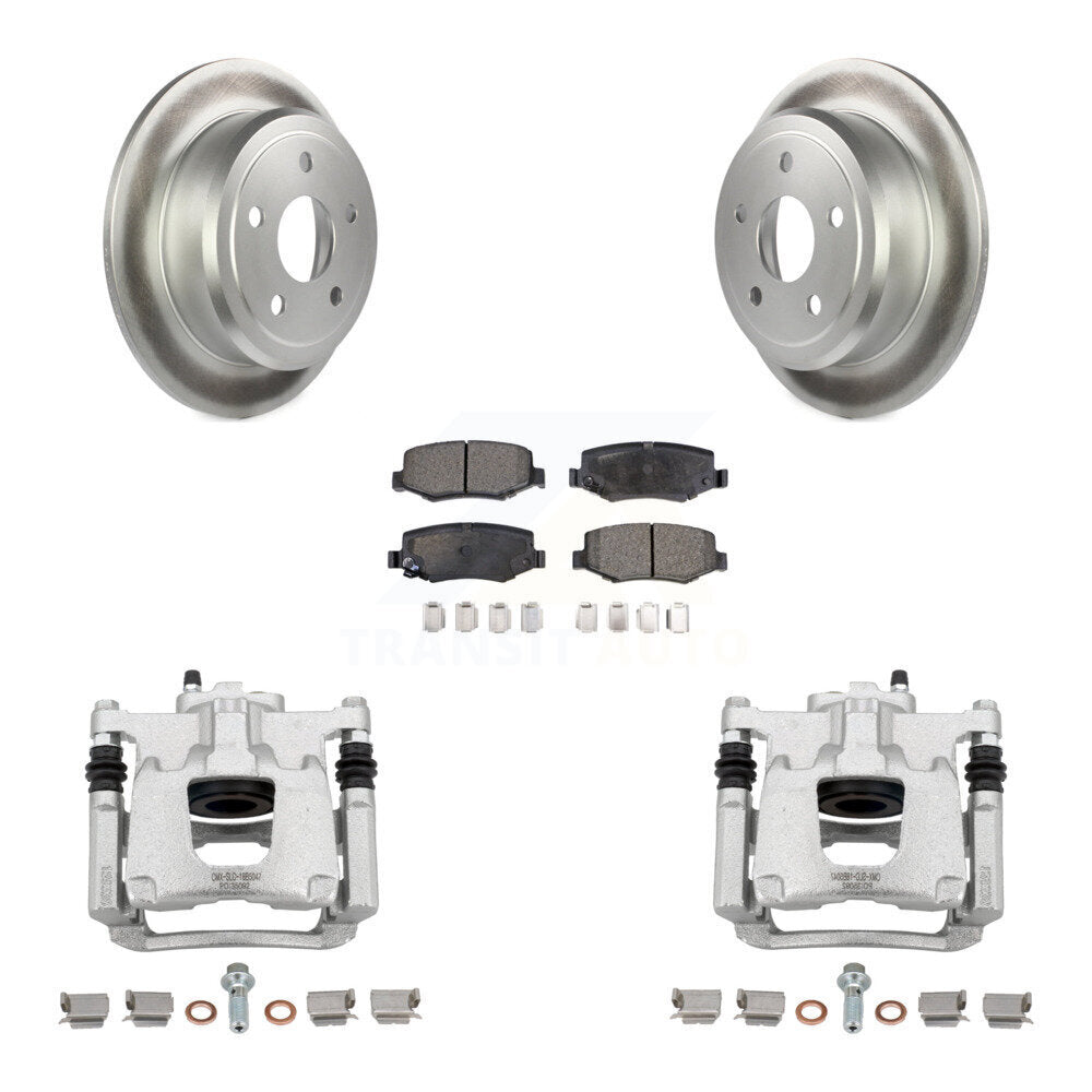 Transit Auto KCG-100085P Disc Brake Kit for 2007-2018 Jeep Wrangler JK, Jeep Wrangler - Rear product image