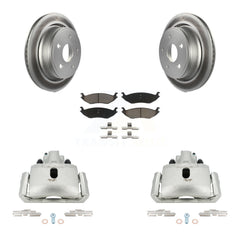 Transit Auto KCG-100086C Disc Brake Kit for 2004-2022 Ram 1500 Classic, Ram 1500, Dodge Ram 1500 & more - Rear product image
