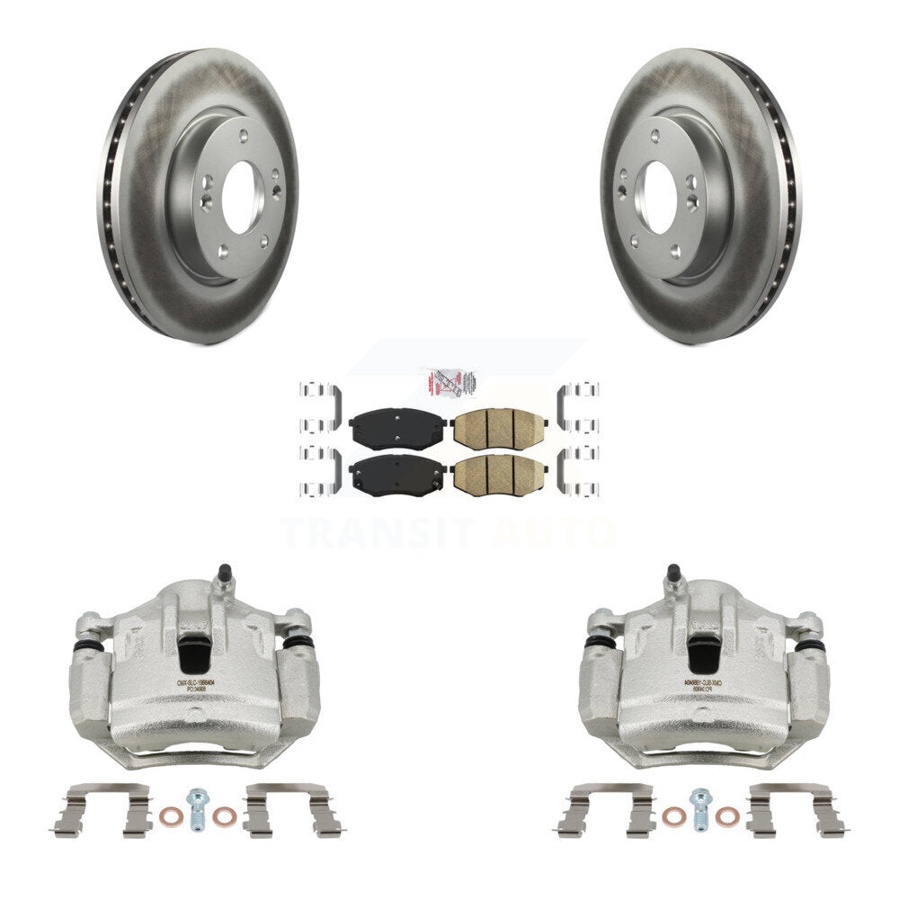 Transit Auto KCG-100086N Disc Brake Kit for 2010-2012 Kia Sportage, Hyundai Tucson - Front product image