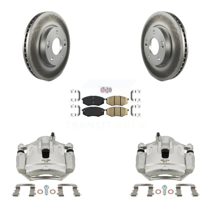 Transit Auto KCG-100086N Disc Brake Kit for 2010-2012 Kia Sportage, Hyundai Tucson - Front product image