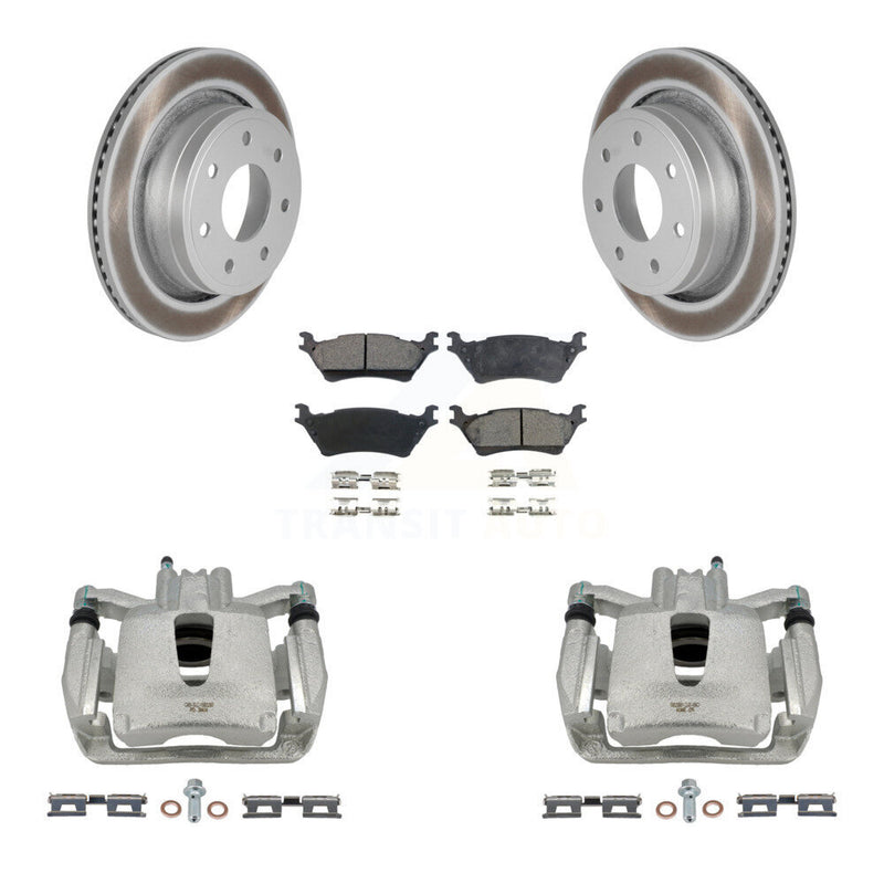 Transit Auto KCG-100086P Disc Brake Kit for 2012-2014 Ford F-150 - Rear product image