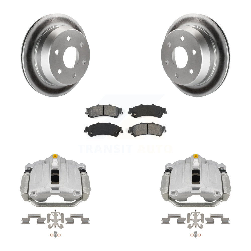 Transit Auto KCG-100086S Disc Brake Kit for 1999-2005 Chevrolet Astro, GMC Safari, Chevrolet Silverado 1500 & more - Rear product image