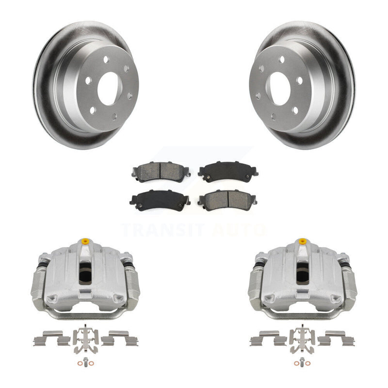 Transit Auto KCG-100086S Disc Brake Kit for 1999-2005 Chevrolet Astro, GMC Safari, Chevrolet Silverado 1500 & more - Rear product image