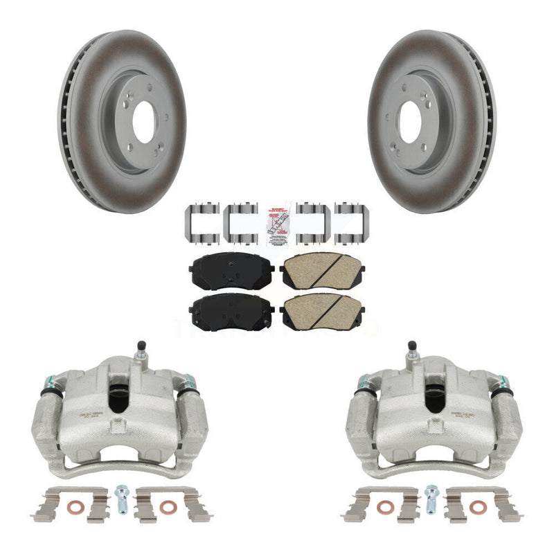 Transit Auto KCG-100087N Disc Brake Kit for 2010-2016 Kia Sportage, Hyundai Tucson - Front product image