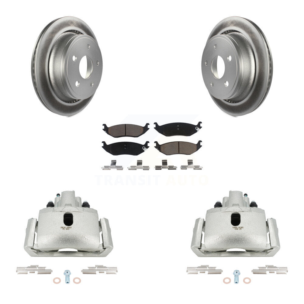 Transit Auto KCG-100088C Disc Brake Kit for 2002-2004 Dodge Ram 1500 - Rear product image