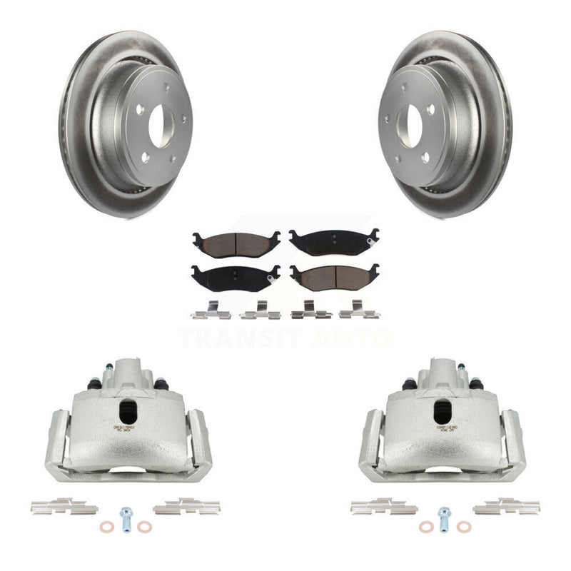 Transit Auto KCG-100088C Disc Brake Kit for 2002-2004 Dodge Ram 1500 - Rear product image
