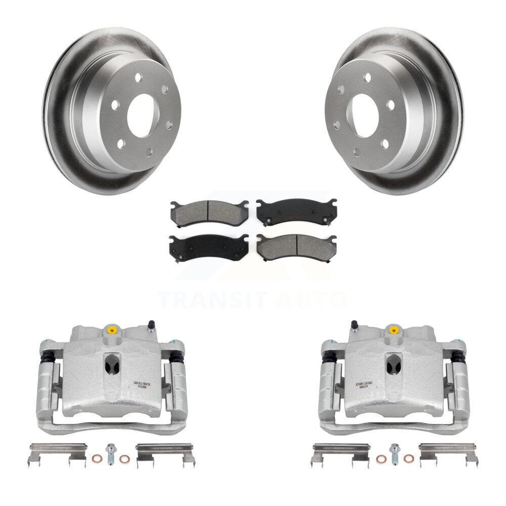 Transit Auto KCG-100088S Disc Brake Kit for 2003 Chevrolet Silverado 2500, Chevrolet Silverado 2500 HD, Chevrolet Suburban 2500 & more - Rear product image
