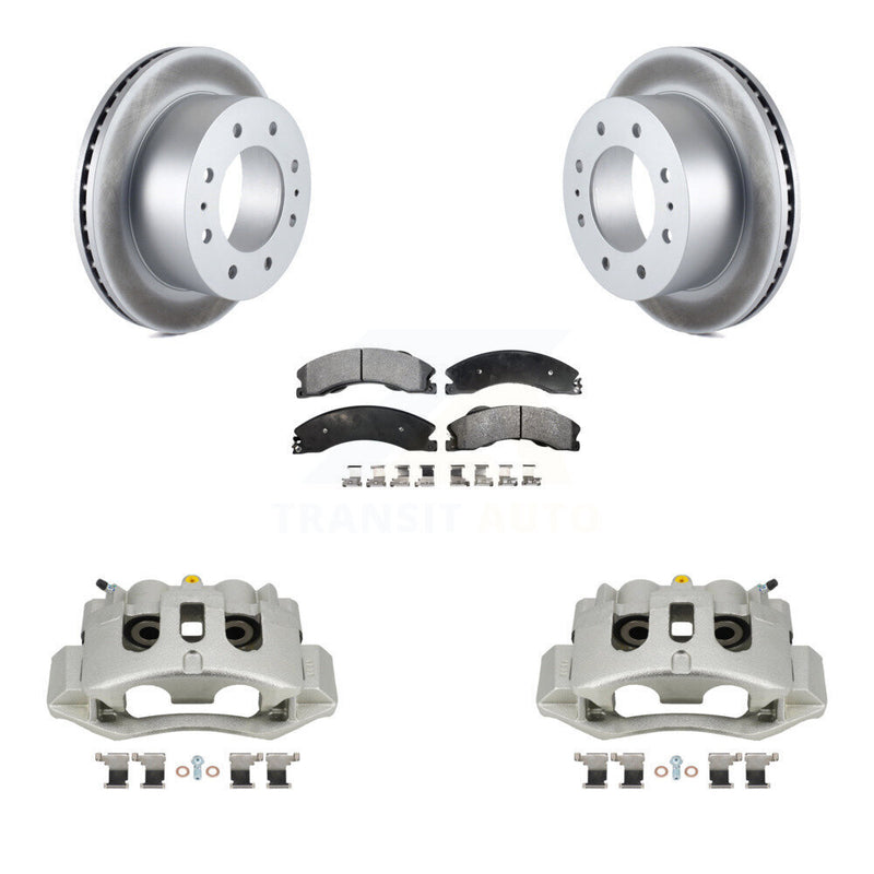 Transit Auto KCG-100088T Disc Brake Kit for 2011-2019 Chevrolet Suburban 3500 HD, Chevrolet Silverado 2500 HD, Chevrolet Silverado 3500 HD & more - Rear product image
