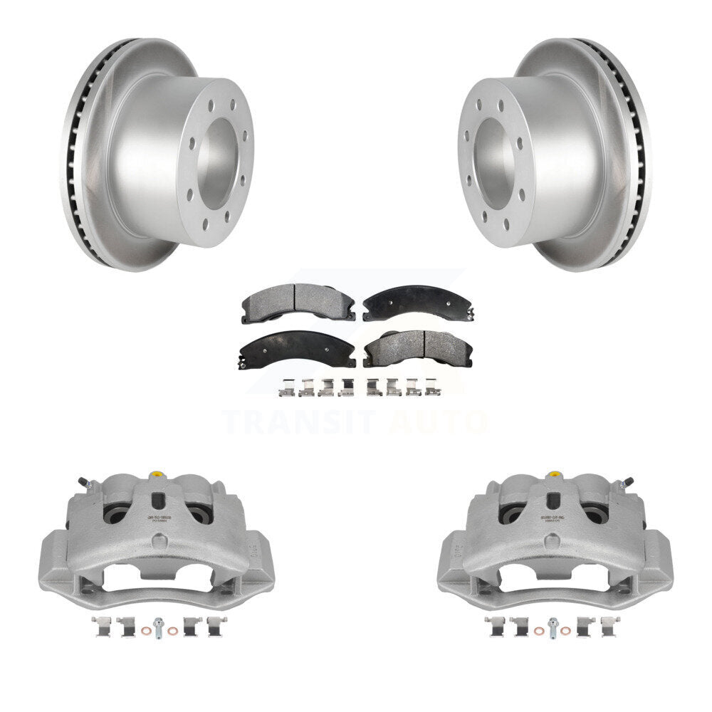 Transit Auto KCG-100089T Disc Brake Kit for 2011-2019 Chevrolet Silverado 3500 HD, GMC Sierra 3500 HD - Rear product image