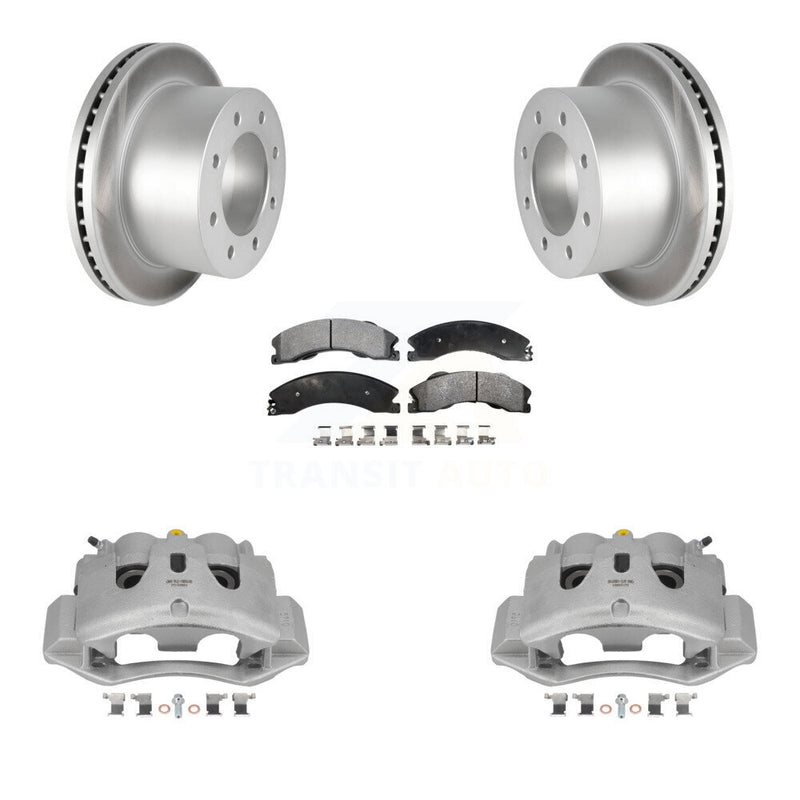 Transit Auto KCG-100089T Disc Brake Kit for 2011-2019 Chevrolet Silverado 3500 HD, GMC Sierra 3500 HD - Rear product image
