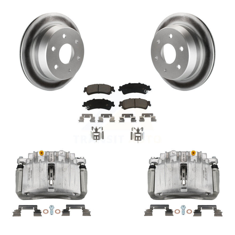Transit Auto KCG-100091C Disc Brake Kit for 2007 Chevrolet Silverado 1500 Classic, GMC Sierra 1500 Classic - Rear product image