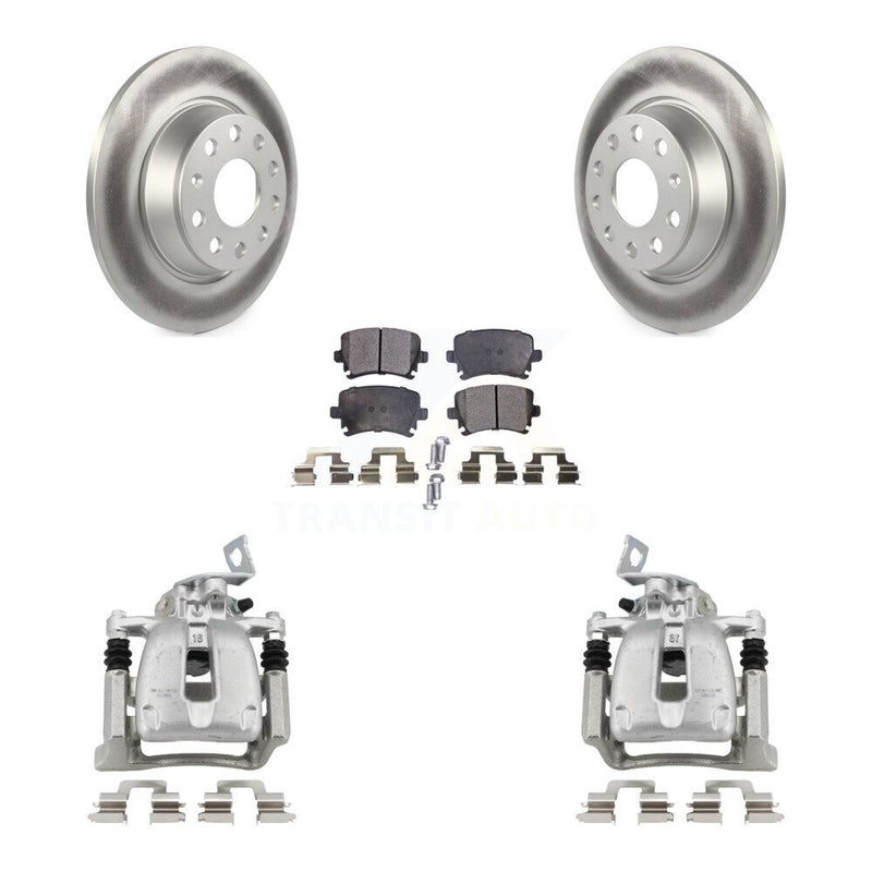 Transit Auto KCG-100091T Disc Brake Kit for 2009-2012 Volkswagen CC, Volkswagen Passat - Rear product image
