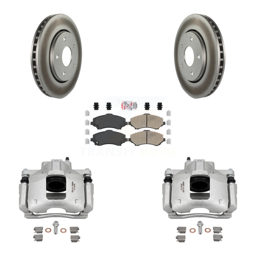 Transit Auto KCG-100092N Disc Brake Kit for 2008-2012 Ram C/V, Volkswagen Routan, Chrysler Town & Country & more - Front product image