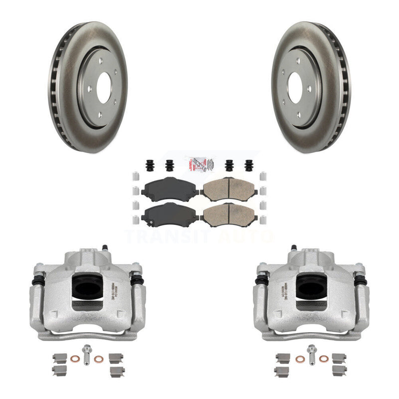 Transit Auto KCG-100092N Disc Brake Kit for 2008-2012 Ram C/V, Volkswagen Routan, Chrysler Town & Country & more - Front product image