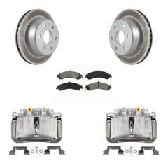 Transit Auto KCG-100092S Disc Brake Kit for 2000-2006 Chevrolet Silverado 1500, Cadillac Escalade, Cadillac Escalade ESV & more - Rear product image